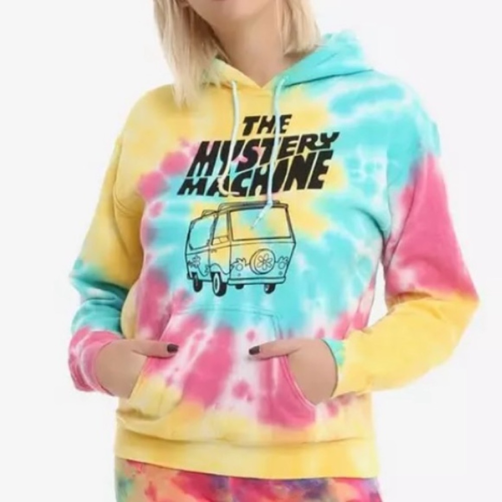 Hot Topic Tie-Dye Mystery Machine Hoodie - M - Never Worn